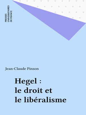 cover image of Hegel